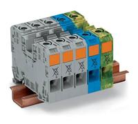 WAGO 285-139 Morsetto per trifase 16 mm A molla Grigio, Blu, Verde, Giallo 1 p