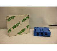 Wago 285-195 2 Conduttori 232A Ingresso Laterale Attraverso Terminale Blocco Blu