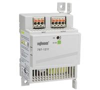 WAGO Alimentatore compatto 787 - 1211 | 1 fase, alimentazione primaria con clock, alimentatore per guida DIN (DIN Rail), DC 12 V, 5 A, DC LED DC-OK