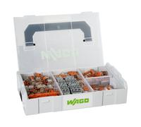 WAGO L-BOXX® Mini Serie 221 - Valigetta Kit 259 Morsetti a Leva per Cablaggi Professionali