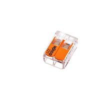 Wago leva morsetto di collegamento 2 X 0,2 - 4 mm², confezione da 10 pezzi, blv221412