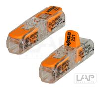 WAGO Morsetti Serie 221-412 221-413 221-415 Lattine Serraggio