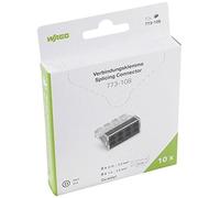 WAGO Morsetto fisso: 0,75 - 2,5 mm², numero di poli (num): 8 10 pezzi, trasparente, grigio