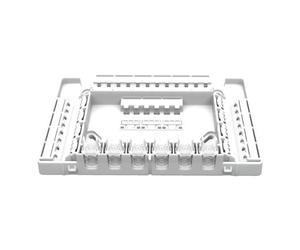 WAGO scatola di connessione per lo strato delle linee del circuito di riscaldamento distributore del ramo serie 221 max. 4 mm2 terminali, terminali senza collegamento (1 pezzo)