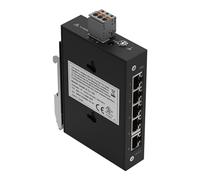 WAGO Switch ECO industriale 852-1111/000-001 | con 5 porte ETHERNET 10/100/1000 Mbit/s autonegotiazione e LED diagnostici sul davanti, supporta fino a 8000 indirizzi MAC assoluti