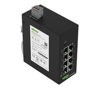 WAGO Switch ECO industriale 852-1112/000-001 | con 8 porte ETHERNET 10/100/1000 Mbit/s autonegotiazione e LED diagnostici sul davanti, supporta fino a 8000 indirizzi MAC assoluti
