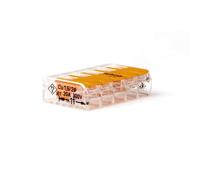 25x WAGO Terminali Serie Impiombatura Connettori 221-415; 5x0.14-4mm ²