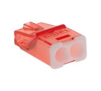 Wago, Terminali di collegamento elettrico serie 221 Green, confezione da 10, 3 ingressi, compatti, compatibili con cavi rigidi/semirigidi/flessibili da 0,14 a 4 mm², tensione 450 V