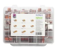 WAGO WA-741-644 Assortimento di morsetti flessibile: 0.14-4 mm² rigido: 0.2-4