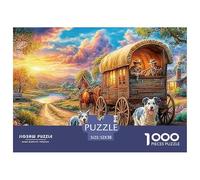 Wagon JourneyFormidable 1000-Piece Jigsaw Puzzles for Adults An Odyssey of Impossible, Hard, And Difficult Challenging Puzzle Educational Games - The Ultimate Gift for Dedicated Adult And Teen Puzzle