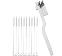 Wagoodter 11 Pcs Set di spazzole per la pulizia, spazzole per la pulizia della cucina, include spazzola per la paglia, spazzola per la pulizia delle colonne(A)