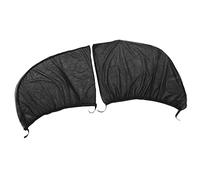 WAHEWUD 2 Pezzi Tendine per Finestra Auto, Parasole per Parabrezza Tessuto a Rete in Nylon ad Alta Elasticità Efficace Riflessione Isolamento Ombreggiatura Protezione dal Calore (car)