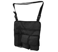 WAHEWUD Borsa da spiaggia, borsa portaoggetti per sedia da spiaggia, durevole e resistente all'acqua, indossata a tracolla, dotata di fibbia regolabile, multitasche per riporre acqua e