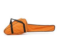 WAHEWUD Borsa per Motosega Universale in Tessuto Oxford 600D - Custodia Impermeabile Arancione con Maniglia e Cerniera, Borsa Trasporto per Boscaiolo