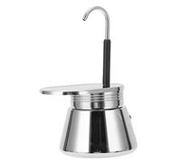 WAHEWUD Caffettiera Espresso, Caffettiera a Tubo Singolo Grande capacità, Robusta Portatile e Facile da Usare, Caffettiera in Acciaio Inossidabile Adatta per il Fai da Te a Casa o (50 ml)