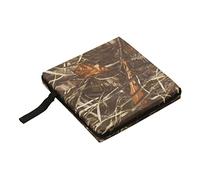 WAHEWUD Cuscino per sedile da stadio all'aperto Cuscino imbottito portatile in tessuto Oxford monostrato per calcio su prato, basket, parco, spiaggia (Canna)