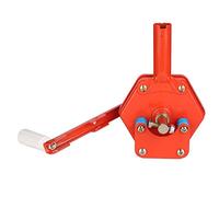 WAHEWUD Dispositivo avvolgitore Manuale per Film per Macchina avvolgitrice per Film Lato Superiore della Serra per alloggiamento in Alluminio pressofuso Catena con Rapporto di