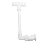 WAHEWUD Fontana per Piscina 5 ugelli Irrigatore a Cascata per Piscina ad Altezza Regolabile per Giardino con laghetto