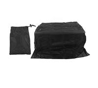 WAHEWUD Grill Cover, BBQ Grill Cover watertight Oxford cloth material Outdoor weatherproof design Dimensions 81x66x61cm, Outdoor Grill Cover for most outdoor grills (Black)