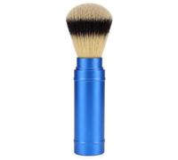 WAHEWUD Kit da Barba per Uomo, Pennello da Viaggio Portatile, Resistente, Morbido e Facile Usare, Custodia per Uso Quotidiano o in Viaggio (Tubo in Alluminio)