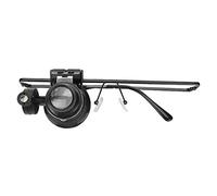WAHEWUD Lenti d'ingrandimento 20X, Strumento di riparazione professionale per gioielli con luce LED, Materiale in ferro ABS, Lente d'ingrandimento leggera per creazione di