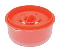 WAHEWUD Separatore di albume d', Separatore di tuorlo Materiale PP premium Design con fori multipli che perdono Riponibile Riutilizzabile Separa fino a 6 uova, Strumento di (arancione scuro intenso)