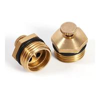 WAHEWUD Ugello per irrigazione a Goccia, Ugello atomizzatore centrifugo Dorato Elevata durezza Copertura Superiore Regolabile Robusta e Durevole, Mini gocciolamento Regolabile per