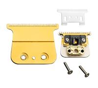 WAHFOX Lama di ricambio in ceramica Gold FX Series compatibile con trimmer BaByliss FX787 e FX726, lame di ricambio FX707Z per lama per trimmer BaByliss PRO Barberology
