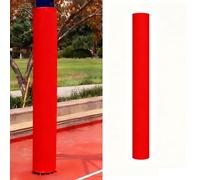 WAHHWF Cuscino Per Palo Di Basket Protezione per palo da basket, manicotto protettivo per asta di sostegno da garage, cuscino per colonna esterna imbottitura(Red,Dia 17.8cm/7in pole)
