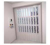 WAHHWF Porte a Libro Porta Pieghevole - Occupa Solo Il 10% dello Spazio, Porte per Camera da Letto con Design Pieghevole Nascosto da 24x80 Pollici, Porta Scorrevole per armadi(32x95in(81x241cm))
