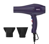 Wahl Asciugacapelli Ionic Style viola, asciugacapelli da donna, con accessori, temperatura regolabile, tre impostazioni di calore, due impostazioni di velocità, asciugatura rapida