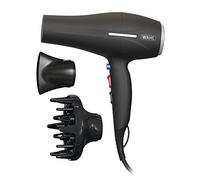 Wahl Asciugacapelli ionico Smooth, asciugacapelli da donna, pulsante Cool Shot, 3 impostazioni di calore e 2 velocità, flusso d'aria ad asciugatura rapida, asciugatura rapida, riduzione dell'elettricità statica, nero