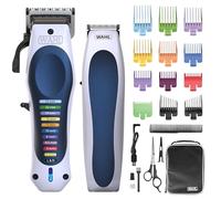 WAHL Color Pro Lithium Combo Kit, kit per il taglio totale dei capelli, lama regolabile per il massimo controllo della lunghezza di taglio, batteria ultra potente, forbici e pettine per capelli