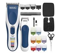 Wahl Colour Pro Kit Combi senza fili, tagliacapelli da uomo, tagliacapelli e tagliapasta da uomo, guide tagliacapelli con codice colore, kit per toelettatura