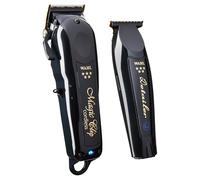 Wahl Cordless Barber Combo - Black Magic Clip & Detailer Li - Lame in titanio - 100 minuti di autonomia