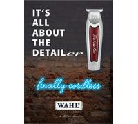 Wahl Cordless Wide Detailer Rasoio Contour A Batteria Modello 08171-016H