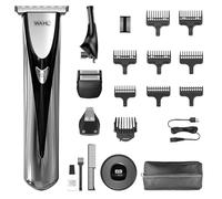 "WAHL Elite All in 1 Multigroomer, rasatura completa del corpo, testine lavabili, rifinitura del naso, depilazione delle orecchie, batteria a lunga durata, perfetto per lui, facile manutenzione"
