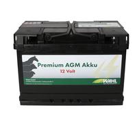 WAHL-FENCE Batteria AGM 12 V - Premium, 88 Ah Pronta all'uso