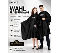 WAHL Friseurumhang Impermeabile 135 x 150 CM Nero
