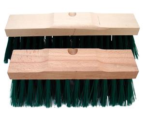 WAHL-Hausmarke SPAZZOLONE INDUSTRIALE ''Greenline'' 32 cm 6/14 setole extra dense e stabili