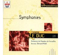 Wahl - Le Duc: Sinfonie N.1 E N.3