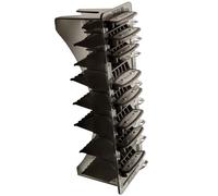 WAHL Premium Attachment Combs, #1-8, 3-25mm, pettini guida per tagliacapelli con clip in metallo, accessori, custodia, nero, Super Taper, Legend, Senior, Magic Clip, Balding