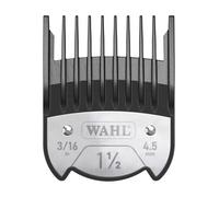 WAHL Premium Magnetic Attachment Combs, #1.5, 4.5mm, pettini guida per tagliacapelli, accessori per tagliacapelli e rifinitori, nero, Kuno, Chromstyle, Genio