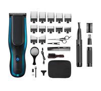 WAHL Self Clip 360 - tosatrice a batteria con ricarica USB, batteria a lunga durata e impugnatura comoda + WAHL Manscaper Tactical - Trimmer per sopracciglia e peli del naso a doppia funzione per uomo