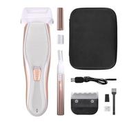 WAHL Shave & Smooth, rasoio da donna, depilatore da donna, trimmer corpo 2 in 1, modellatore sopracciglia di precisione, rasoio corpo ricaricabile, comfort e controllo