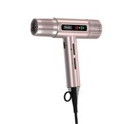 Wahl Vanquish, asciugacapelli professionale con diffusore, oro rosa | Asciugacapelli professionale 1600 W, tecnologia FlowControl, ionico, 4 livelli di calore, beccucci magnetici e diffusore