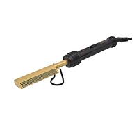 Wahl ZX698 Afro Mains, Pettine elettrico lisciante, Oro/Nero