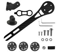 Wahoo Bolt Elemnt, supporto per computer da bicicletta, 8 pezzi, supporto integrato per bicicletta da corsa, con viti, supporto per bordo bicicletta (nero)