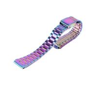 WAHRE Misura for Casio F-91W Cinturino in Acciaio Inossidabile da 18 mm for SGW400 F91W F84 F105/108/A158W/168 AE1200/1300 Braccialetto da Polso in Acciaio Vintage(B-Rainbow)