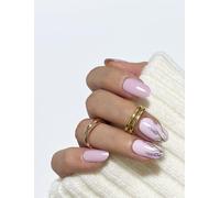 Wahrshei Pellicola per unghie | 20 pezzi di lamine per unghie alla lavanda, autoadesive, in gel UV, per unghie